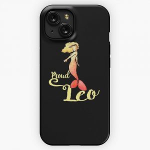 Leo Mermaid iPhone 15 Slim Phone Case Cover