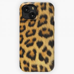 Leopard iPhone 15 Slim Phone Case Cover
