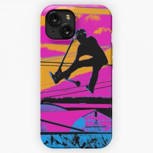 Lets Fly Stunt Scooter iPhone 15 Slim Phone Case Cover