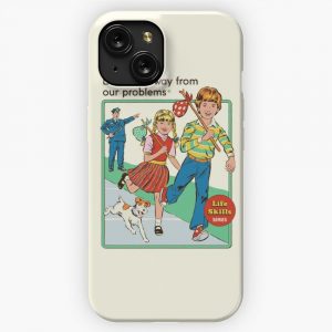 Lets Run Away iPhone 15 Slim Phone Case Cover