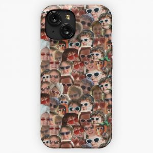 Lewis Capaldi Collage Repeat Print iPhone 15 Slim Phone Case Cover