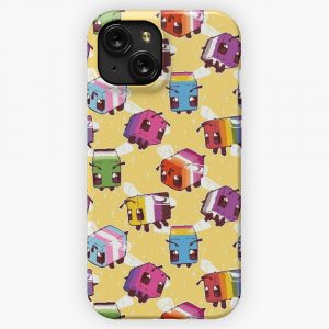 Lgbt Minecraft Bees iPhone 15 Slim Phone Case Cover
