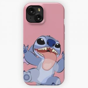 Licking Stitch iPhone 15 Slim Phone Case Cover