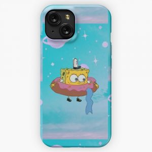 Lifted Spongebob iPhone 15 Slim Phone Case Cover