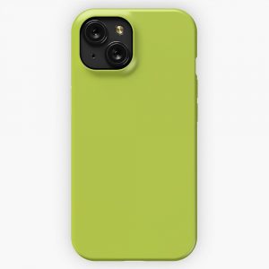 Lime Punch Pantone London New York Spring Summer 2018 Collection iPhone 15 Slim Phone Case Cover