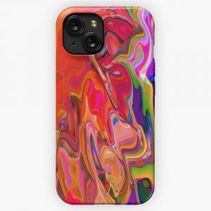 Liquid Face iPhone 15 Slim Phone Case Cover