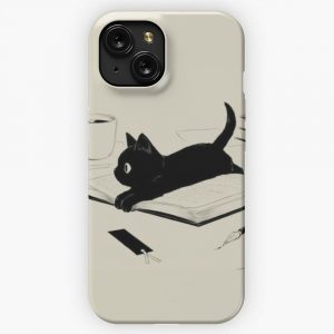 Little Cat iPhone 15 Slim Phone Case Cover