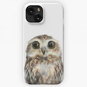 Little Owl iPhone 15 Slim Phone Case Cover