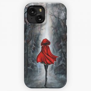 Little Red Riding Hood iPhone 15 Slim Phone Case Cover