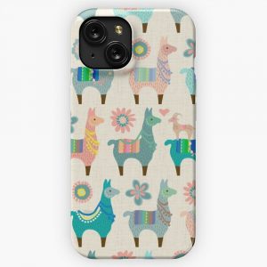 Llama Fun iPhone 15 Slim Phone Case Cover