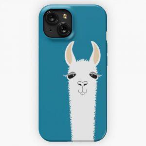 Llama Portrait 10 iPhone 15 Slim Phone Case Cover