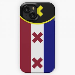 Lmanberg Flag iPhone 15 Slim Phone Case Cover
