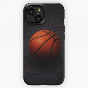 Lonely Basketball iPhone 15 Slim Phone Case Cover