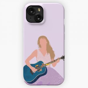 Long Live Koi Fish Guitar iPhone 15 Slim Phone Case Cover