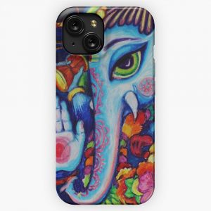 Lord Ganesha iPhone 15 Slim Phone Case Cover