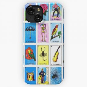 Lottery Mexican Bingo iPhone 15 Slim Phone Case Cover