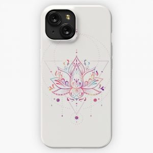 Lotus Prism iPhone 15 Slim Phone Case Cover