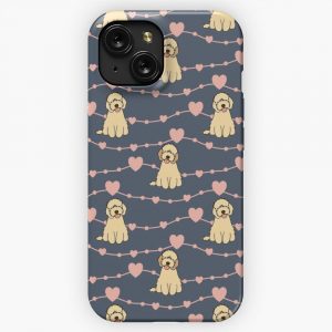 Love Apricot Cockapoo Cavapoo Cavoodle Dog iPhone 15 Slim Phone Case Cover