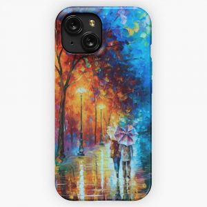 Love By The Lake Leonid Afremov iPhone 15 Slim Phone Case Cover