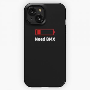 Low Battery Need Bmx Tshirt Activities Hobbies Gift iPhone 15 Slim Phone Case Cover