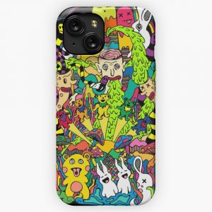 Lsd Color iPhone 15 Slim Phone Case Cover