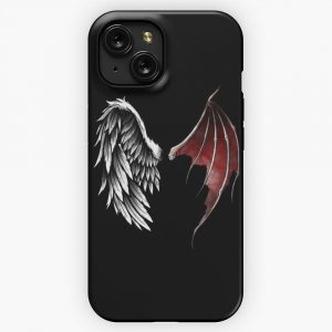 Lucifer Wings iPhone 15 Slim Phone Case Cover