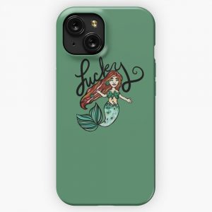 Lucky Mermaid iPhone 15 Slim Phone Case Cover