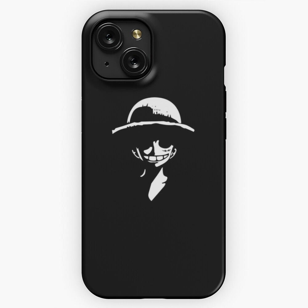 Luffy Dark Logo iPhone 15 Slim Phone Case Cover