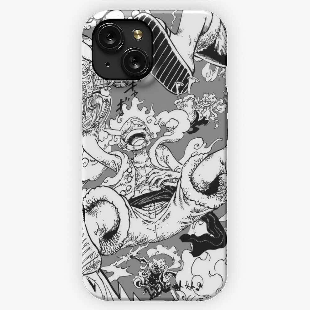 Luffy Gear 5 3 iPhone 15 Slim Phone Case Cover