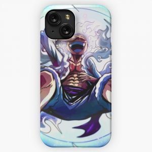 Luffy In Gear 5 iPhone 15 Slim Phone Case Cover