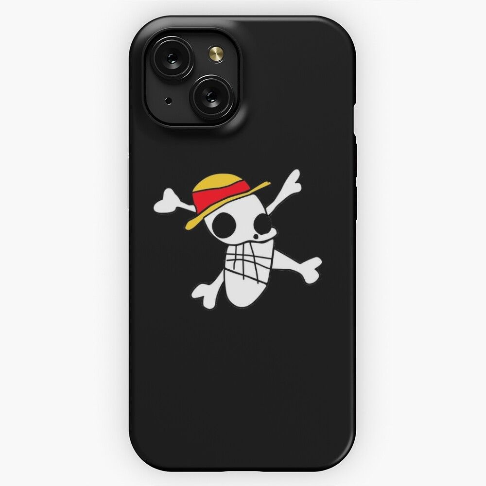 Luffy Ugly Logo iPhone 15 Slim Phone Case Cover