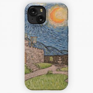 Lumbridge Castle Van Gogh iPhone 15 Slim Phone Case Cover
