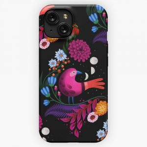 Lunar Bird iPhone 15 Slim Phone Case Cover