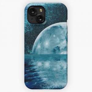 Lunar Mirror iPhone 15 Slim Phone Case Cover