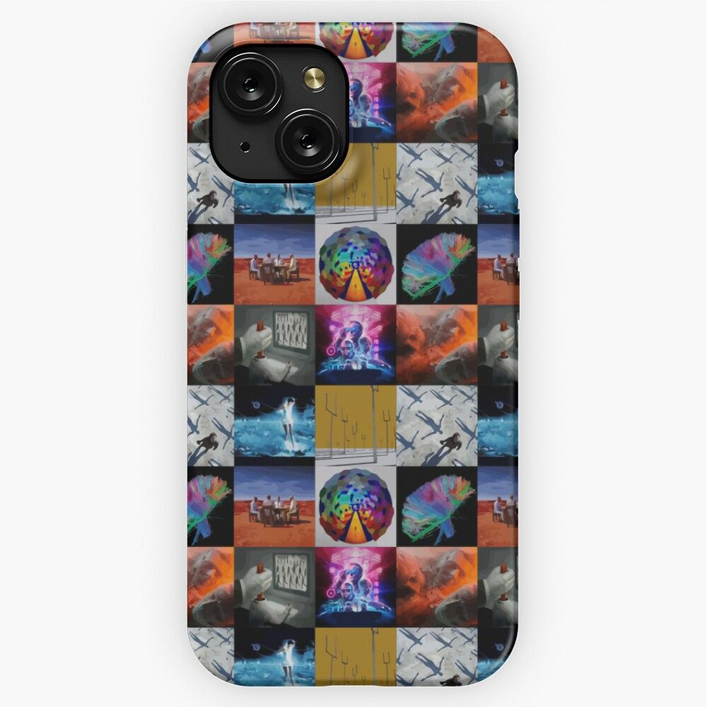 M U S E Minimalist Discography iPhone 15 Slim Phone Case Cover