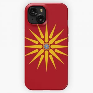Macedonia Kutlesh Sun Vergina Star iPhone 15 Slim Phone Case Cover