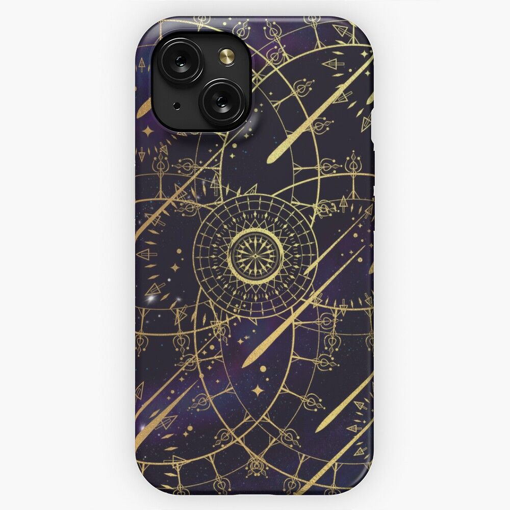 Macrocosmos Ffxiv Astrologian Ast Inspired Artwork From Final Fantasy Xiv iPhone 15 Slim Phone Case Cover