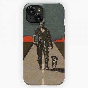 Mad Max The Road Warrior Custom Poster iPhone 15 Slim Phone Case Cover