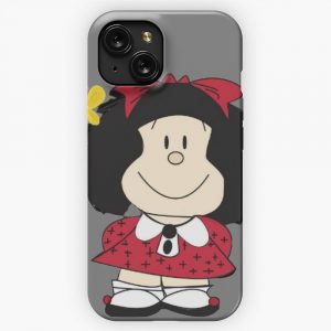 Mafalda And The Yellow Butterflies iPhone 15 Slim Phone Case Cover