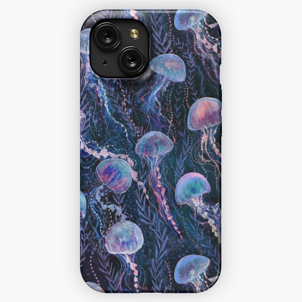 Magic Jellyfish iPhone 15 Slim Phone Case Cover