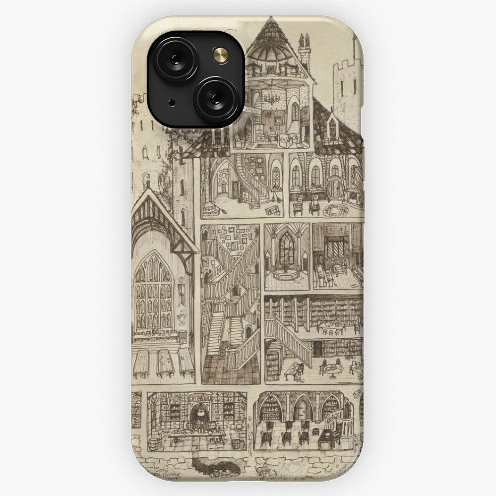 Magic School iPhone 15 Slim Phone Case Cover