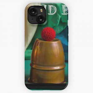 Magical Cups And Balls Wih Title iPhone 15 Slim Phone Case Cover