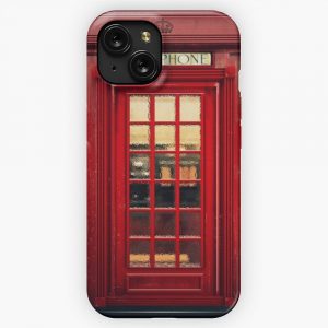 Magical Telephone Booth iPhone 15 Slim Phone Case Cover