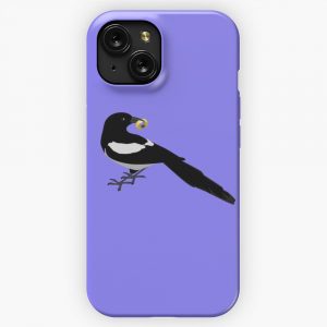 Magpie Legendary Animals iPhone 15 Slim Phone Case Cover