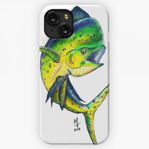 Mahi Mahi Dorado iPhone 15 Slim Phone Case Cover