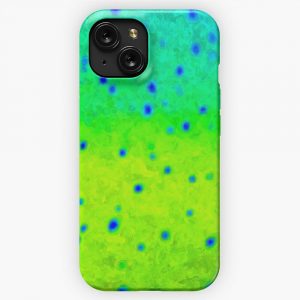 Mahi Mahi Skin iPhone 15 Slim Phone Case Cover