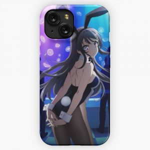 Mai Sakurajima Anime Cover iPhone 15 Slim Phone Case Cover