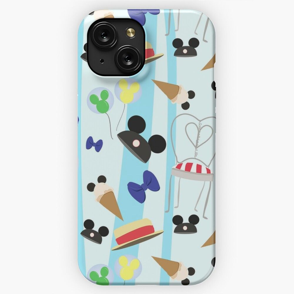 Main Street Usa iPhone 15 Slim Phone Case Cover
