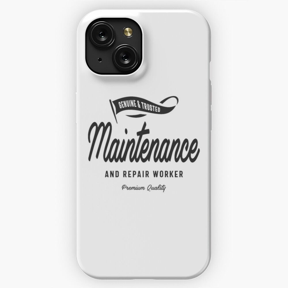Maintenance And Repair Worker iPhone 15 Slim Phone Case Cover