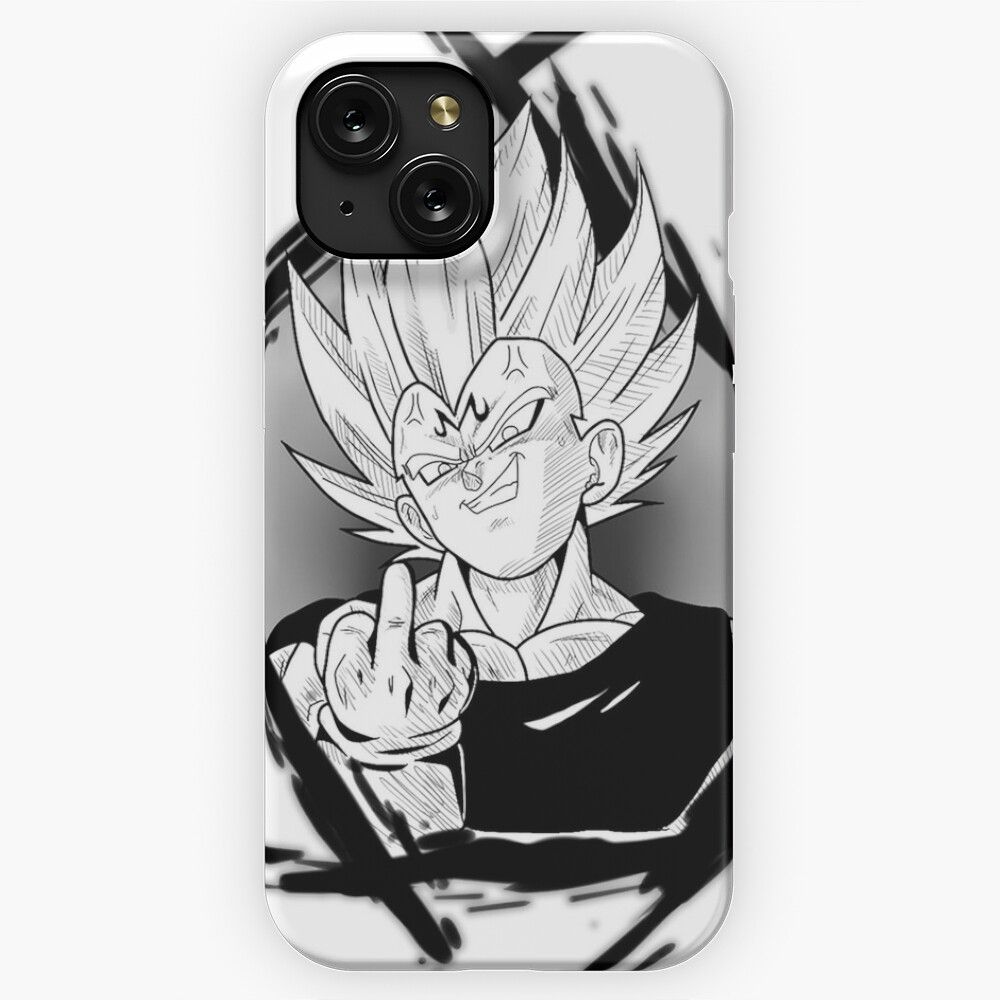 Majin Vegeta Dragon Ball iPhone 15 Slim Phone Case Cover